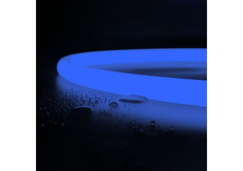 Néon LED flexible 360 degrés circulaire RGB-24 V-diamètre 20mm-5m-22W/m-Kit complet-IP67 - N20D-5M-RGB - Barcelona LED