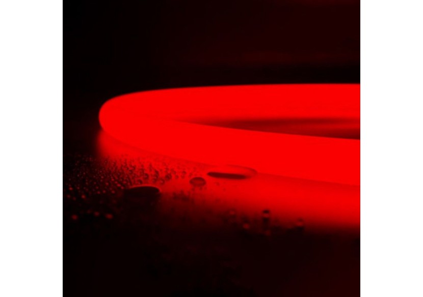 Néon LED flexible 360 degrés circulaire RGB-24 V-diamètre 20mm-5m-22W/m-Kit complet-IP67 - N20D-5M-RGB - Barcelona LED