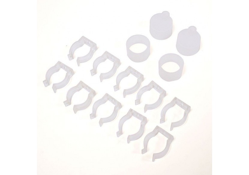 Néon LED flexible 360 degrés circulaire RGB-24 V-diamètre 20mm-5m-22W/m-Kit complet-IP67 - N20D-5M-RGB - Barcelona LED