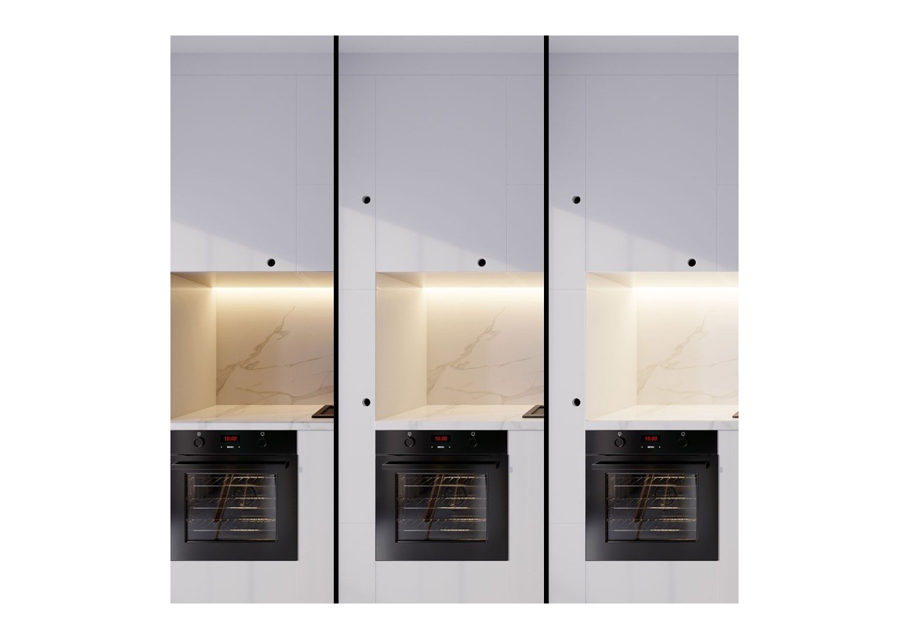 Contrôleur MONOCHROME pour rubans LED avec panneau tactile RF-5-24V/DC - RF86-01 - Barcelona LED