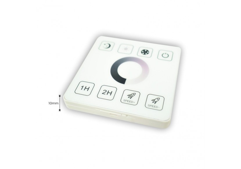 Contrôleur MONOCHROME pour rubans LED avec panneau tactile RF-5-24V/DC - RF86-01 - Barcelona LED