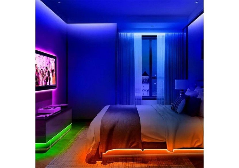 Contrôleur RGB pour rubans LED avec panneau tactile RF-5-24V/DC - RF86-03 - Barcelona LED