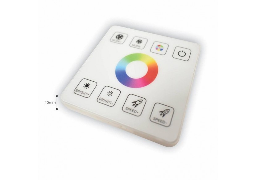 Contrôleur RGBW pour rubans LED avec panneau tactile RF-5-24V/DC - RF86-04 - Barcelona LED