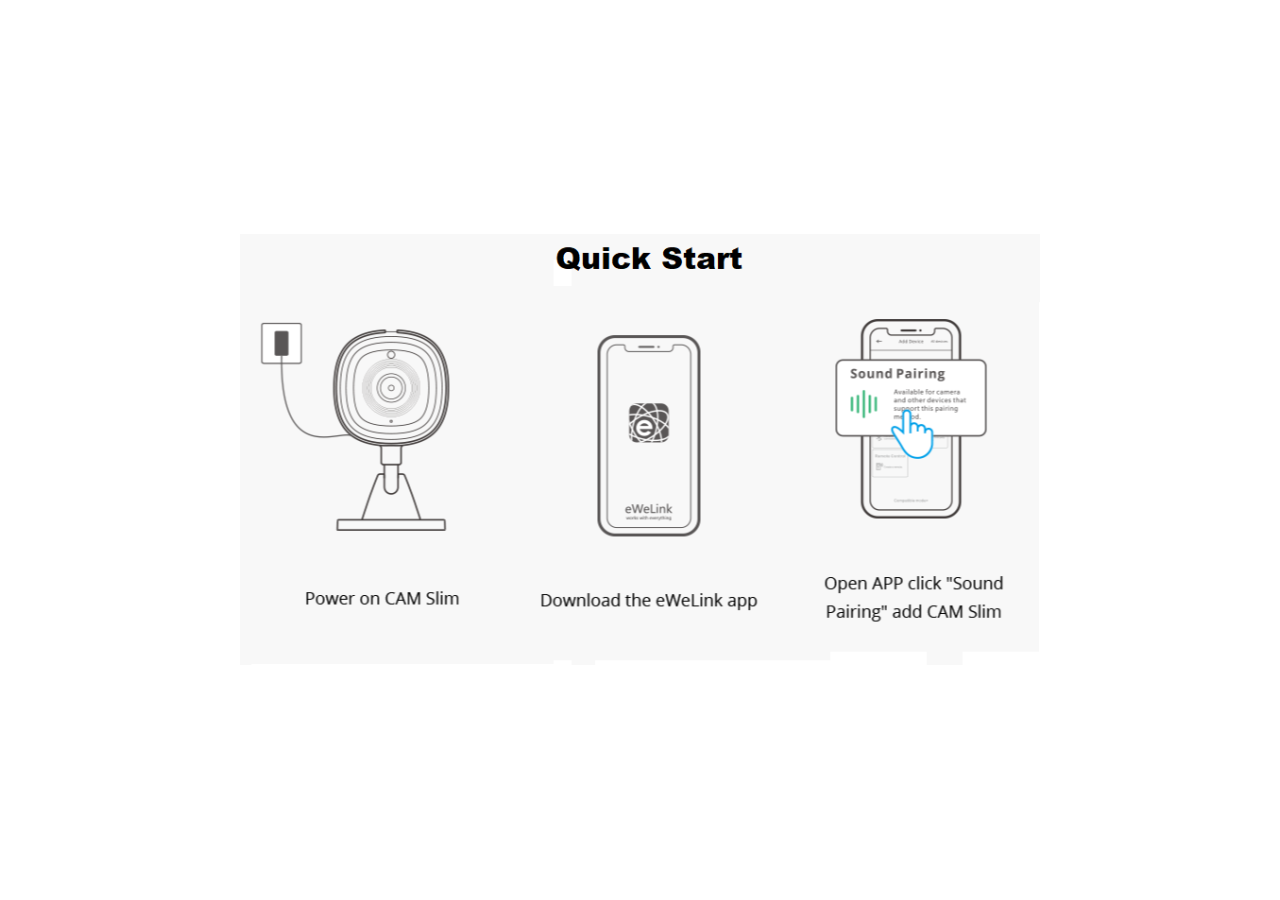 SONOFF CAM-Caméra de sécurité intelligente-WIFI-1080P-FHD-Alarme-Détecteur de mouvement - SONOFFSLIMCAM - Barcelona LED