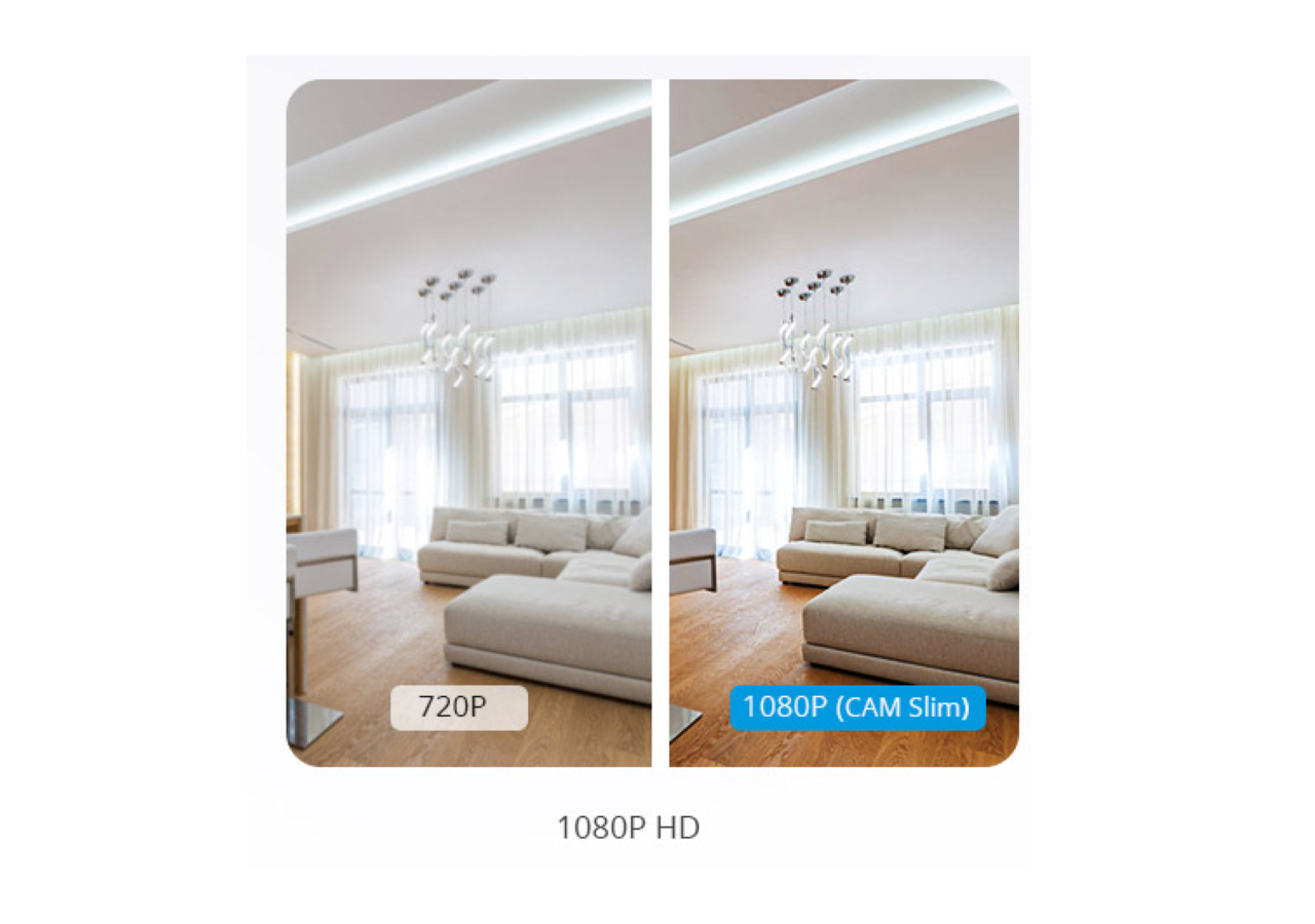SONOFF CAM-Caméra de sécurité intelligente-WIFI-1080P-FHD-Alarme-Détecteur de mouvement - SONOFFSLIMCAM - Barcelona LED