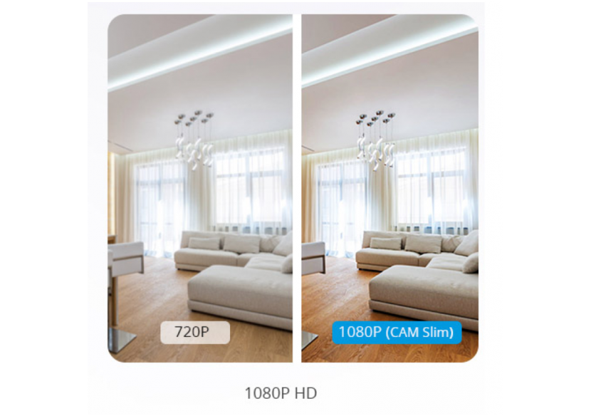 SONOFF CAM-Caméra de sécurité intelligente-WIFI-1080P-FHD-Alarme-Détecteur de mouvement - SONOFFSLIMCAM - Barcelona LED