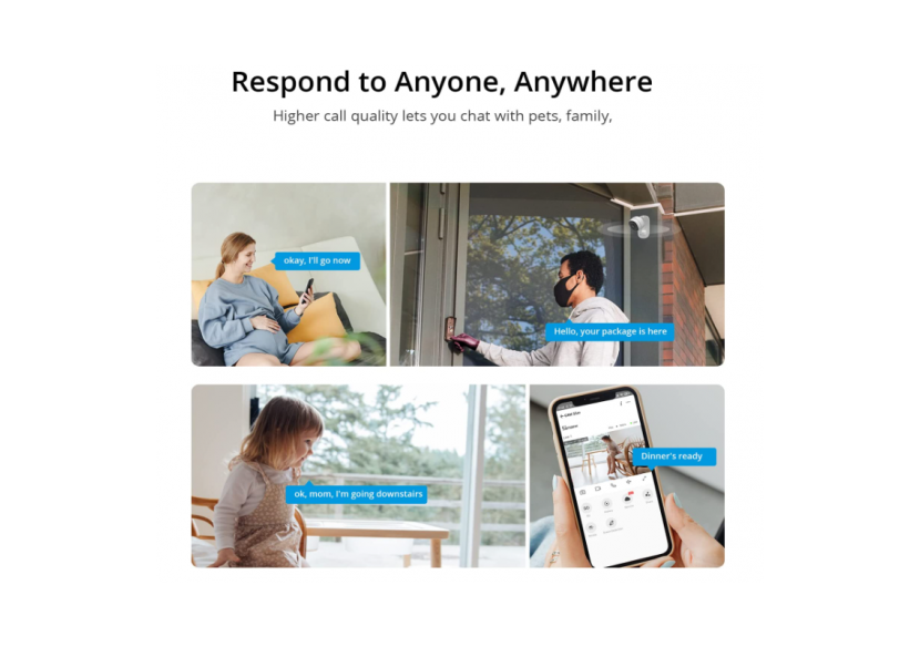 SONOFF CAM-Caméra de sécurité intelligente-WIFI-1080P-FHD-Alarme-Détecteur de mouvement - SONOFFSLIMCAM - Barcelona LED