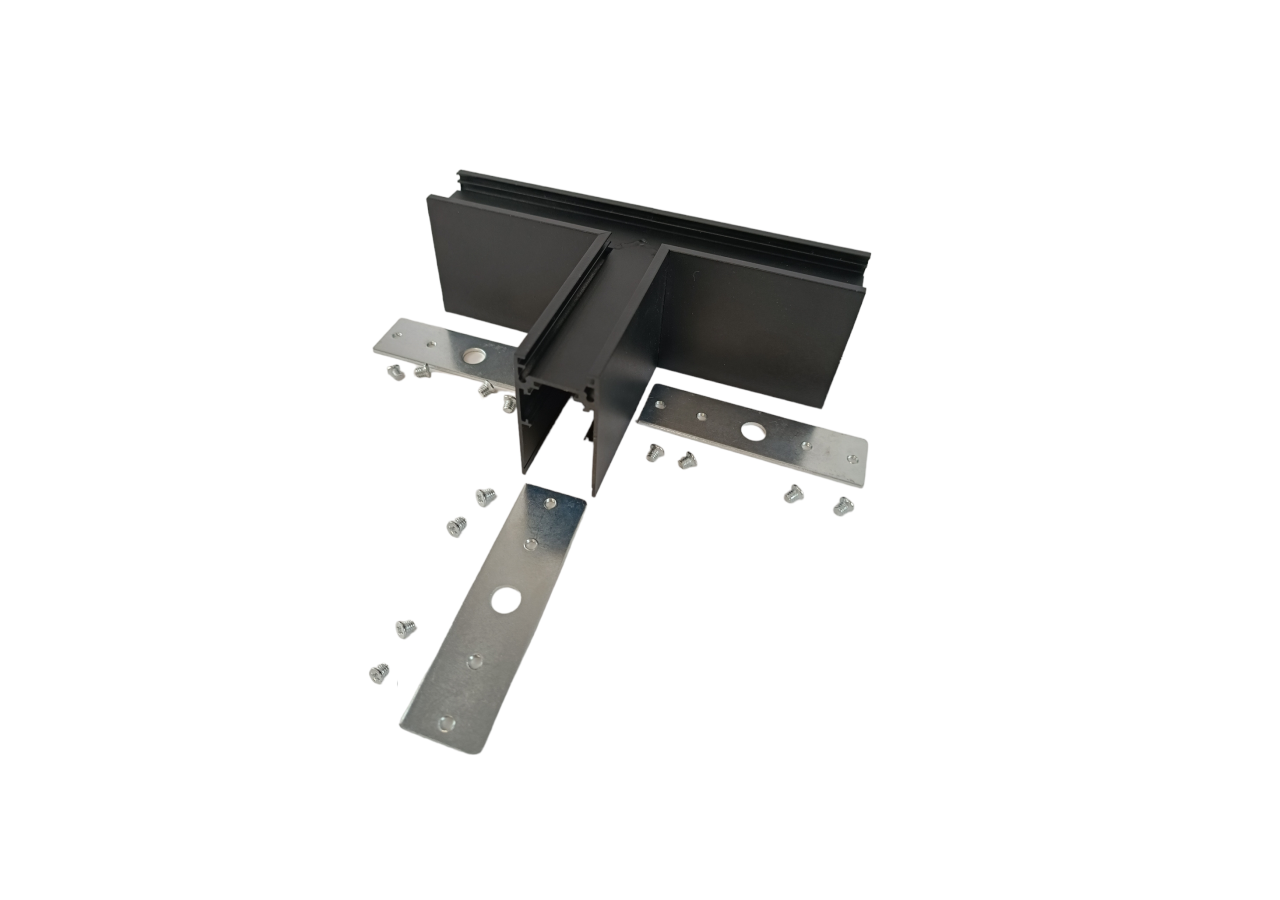 Jonction en T pour rails magnétiques en saillie de 20 mm - CMS-T-N - Barcelona LED