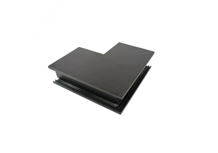 Jonction d'angle pour rails magnétiques en saillie 20mm-Verticale - CMS-90V-N - Barcelona LED