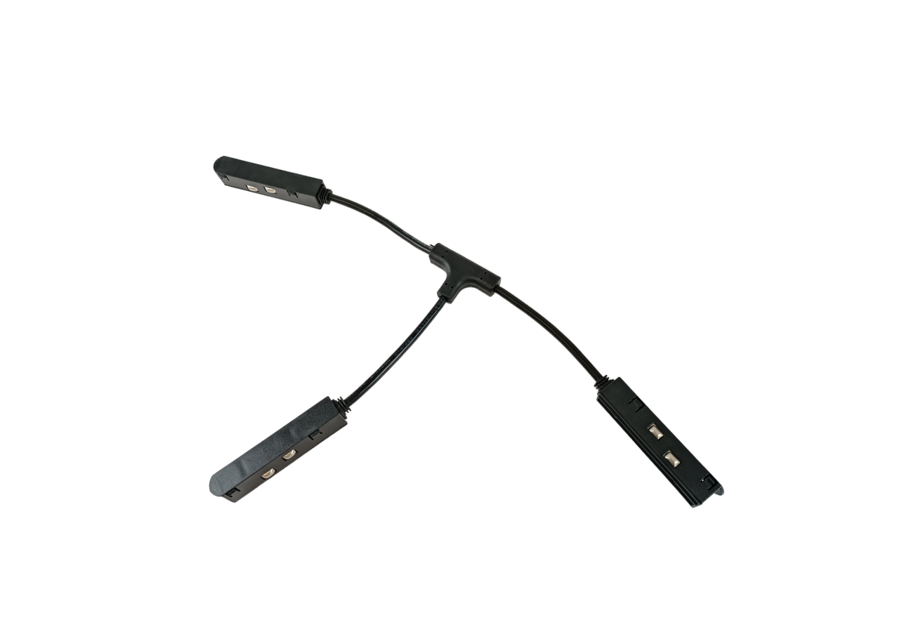 Connecteur en T pour rails magnétiques 20mm - CM-T-N - Barcelona LED