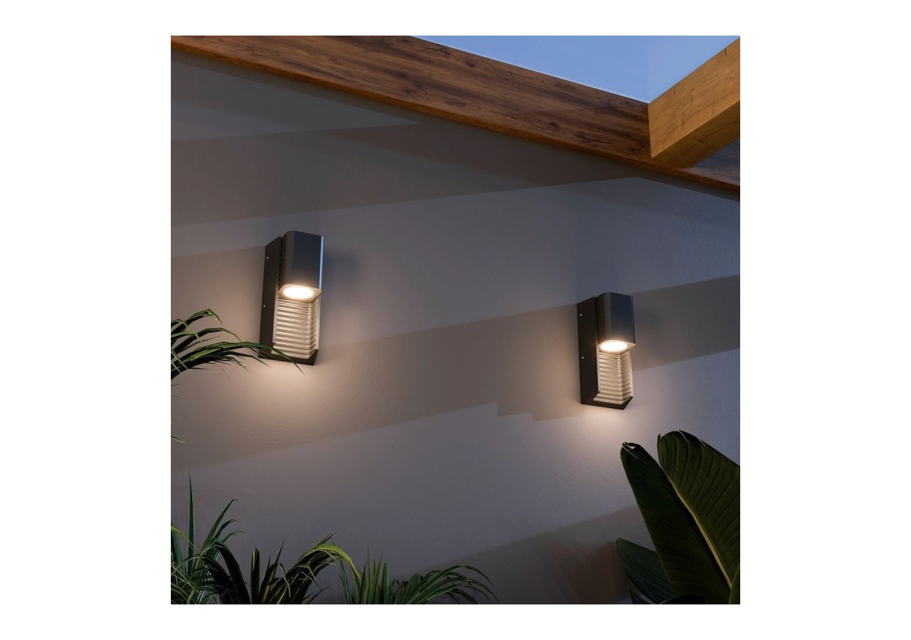 Applique extérieure en aluminium "WINNIE"-IP44-GU10 - L5065 - Barcelona LED