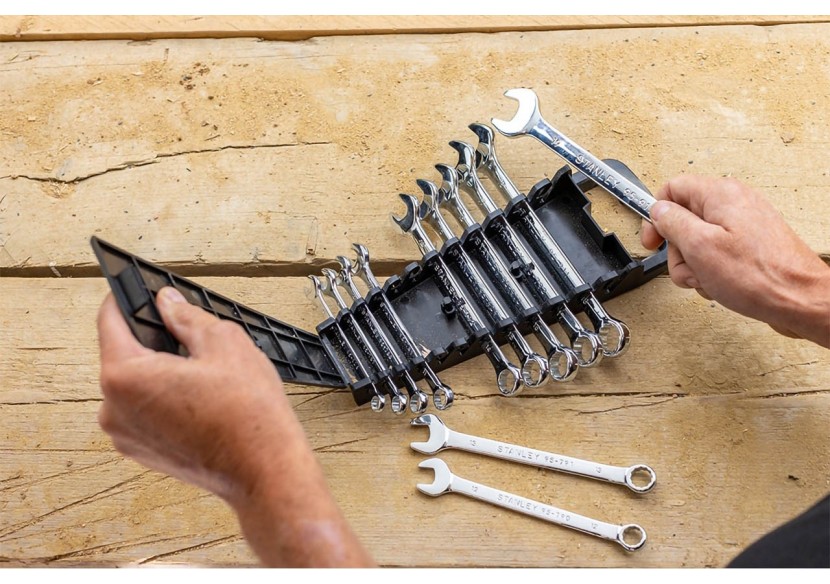 Clés Mixtes - 12 Pcs - Stanley : Confort'Mat