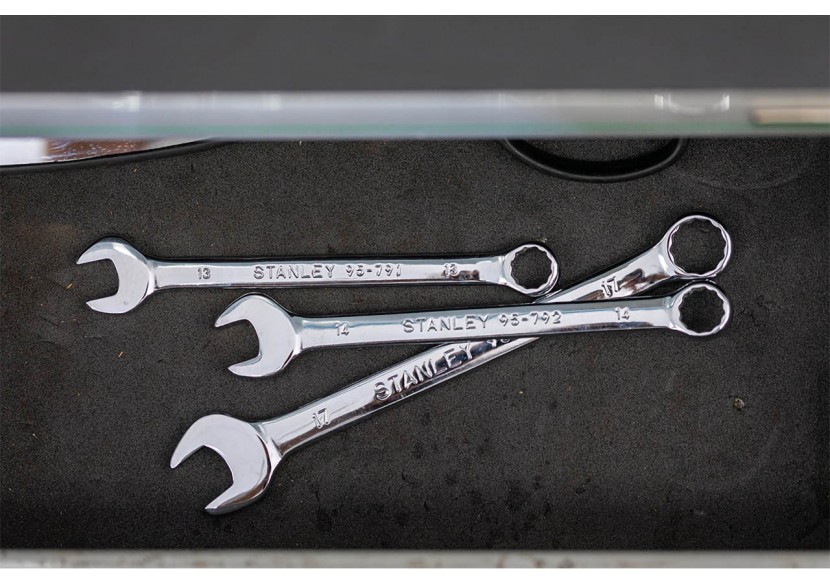 Clés Mixtes - 12 Pcs - Stanley : Confort'Mat