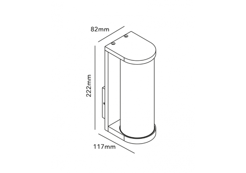 Applique extérieure en aluminium "MARISA"-IP44-E27 - L5062 - Barcelona LED Applique extérieure en aluminium "MARISA"-IP44-E27 - L5062 - Barcelona LED