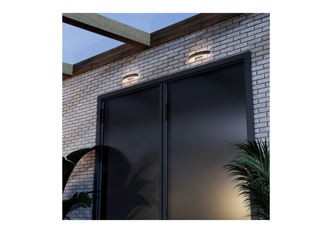 Applique extérieure LED "ARLET" en aluminium-IP54-7,5W-110 degrés - L5064 - Barcelona LED