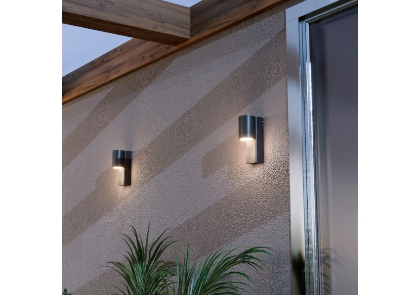Applique extérieure en aluminium "MALEY"-IP44-GU10 - L5063 - Barcelona LED