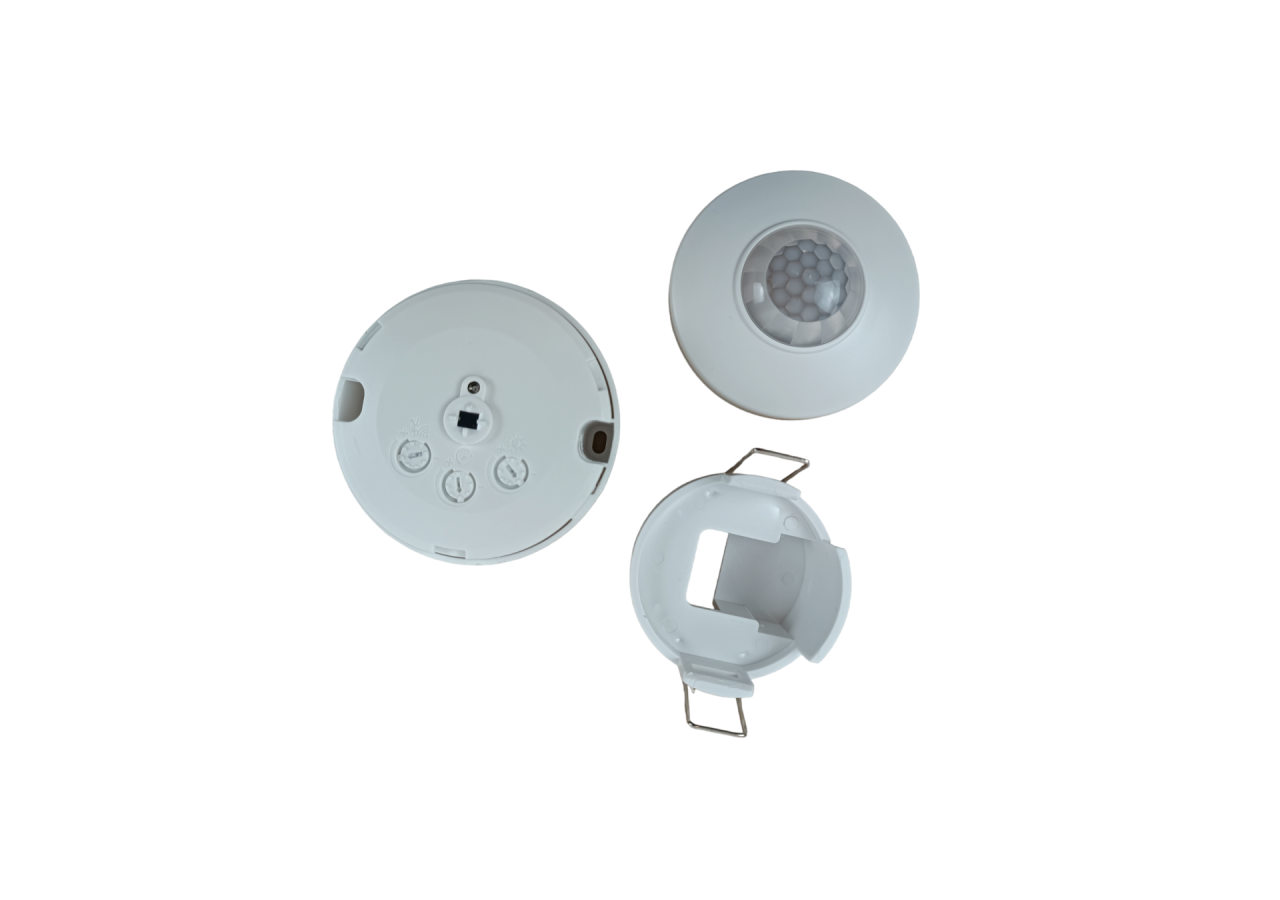 Détecteur de mouvement PIR 2 en 1 (en surface/encastré)-360 degrés-IP20 - SP45 - Barcelona LED