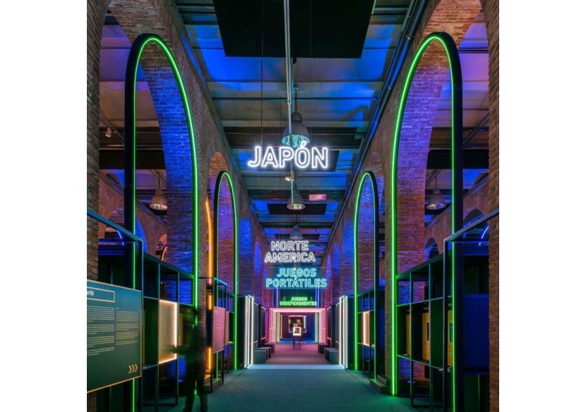 Néon LED RGB flexible-24V/DC 4x10mm-5m-Kit complet-IP67-20W/m-À courbure latérale - N410-5M-RGB - Barcelona LED