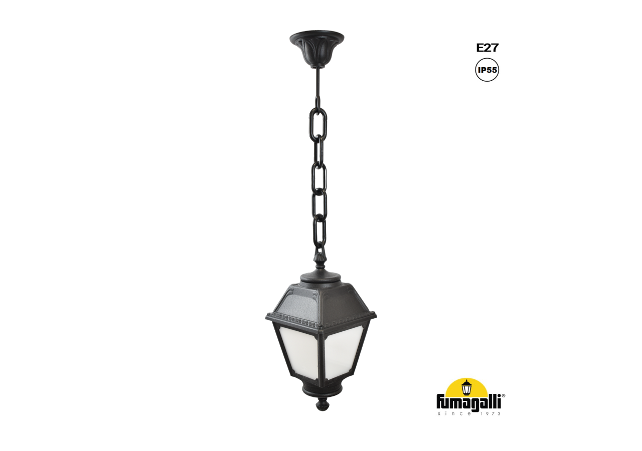 Lanterne en suspension FUMAGALLI "Sichem/Mary"-E27 - Q18.120.000.AYE27 - Barcelona LED