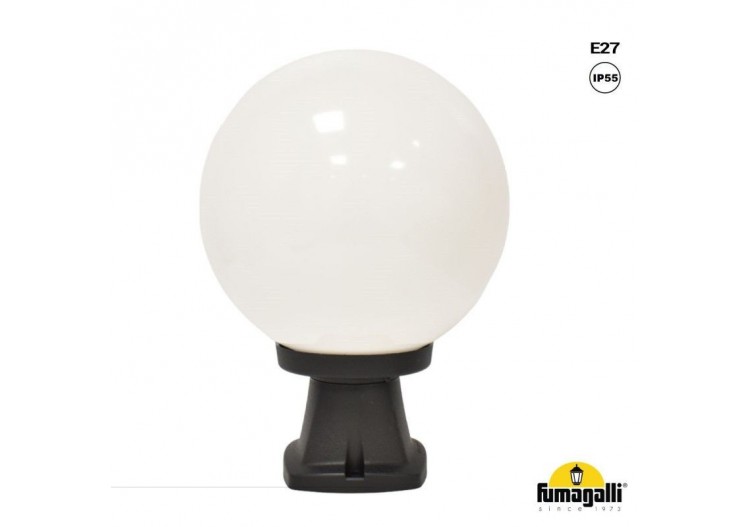 Lanterne sur pied extérieure à sphère opale FUMAGALLI "Disma/G250"-E27 - G26.114.000.AYE27 - Barcelona LED