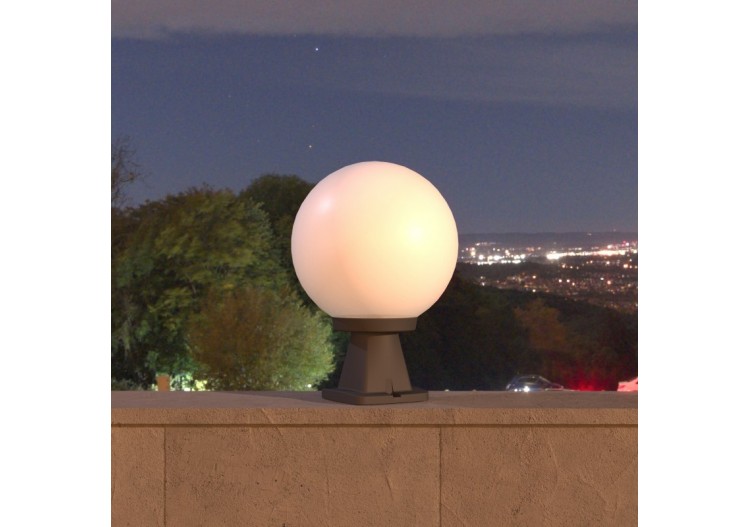 Lanterne sur pied extérieure à sphère opale FUMAGALLI "Disma/G250"-E27 - G26.114.000.AYE27 - Barcelona LED 2