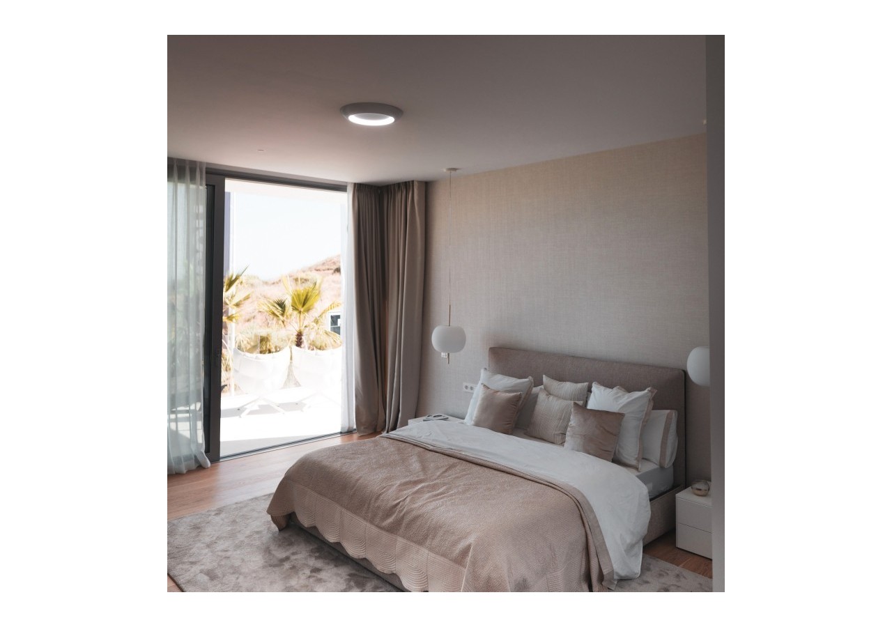 Plafonnier LED "FAX"-CCT 3000K-4000K-21W - LN1622-G-CCT - Barcelona LED
