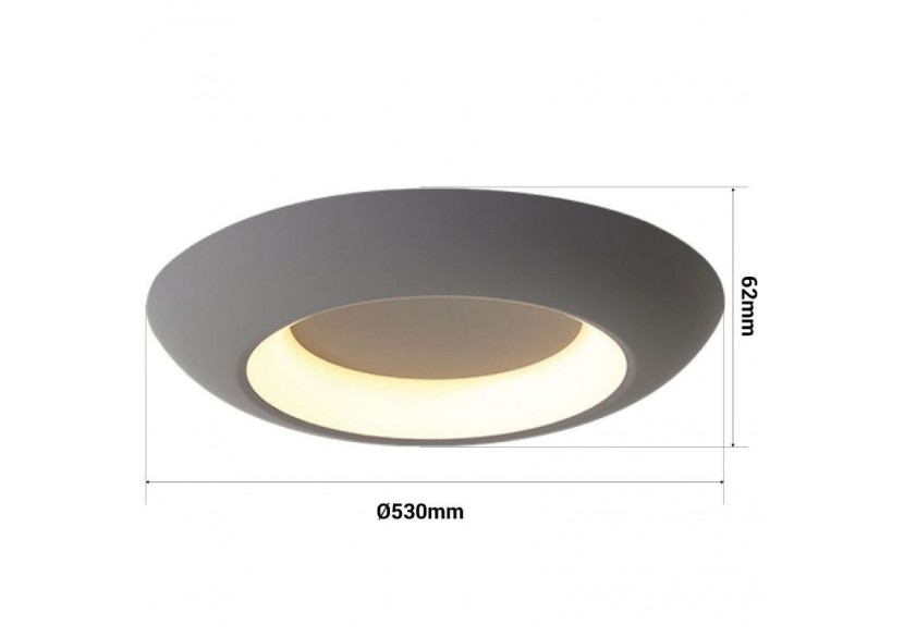 Plafonnier LED "FAX"-CCT 3000K-4000K-21W - LN1622-G-CCT - Barcelona LED Plafonnier LED "FAX"-CCT 3000K-4000K-21W - LN1622-G-CCT - Barcelona LED