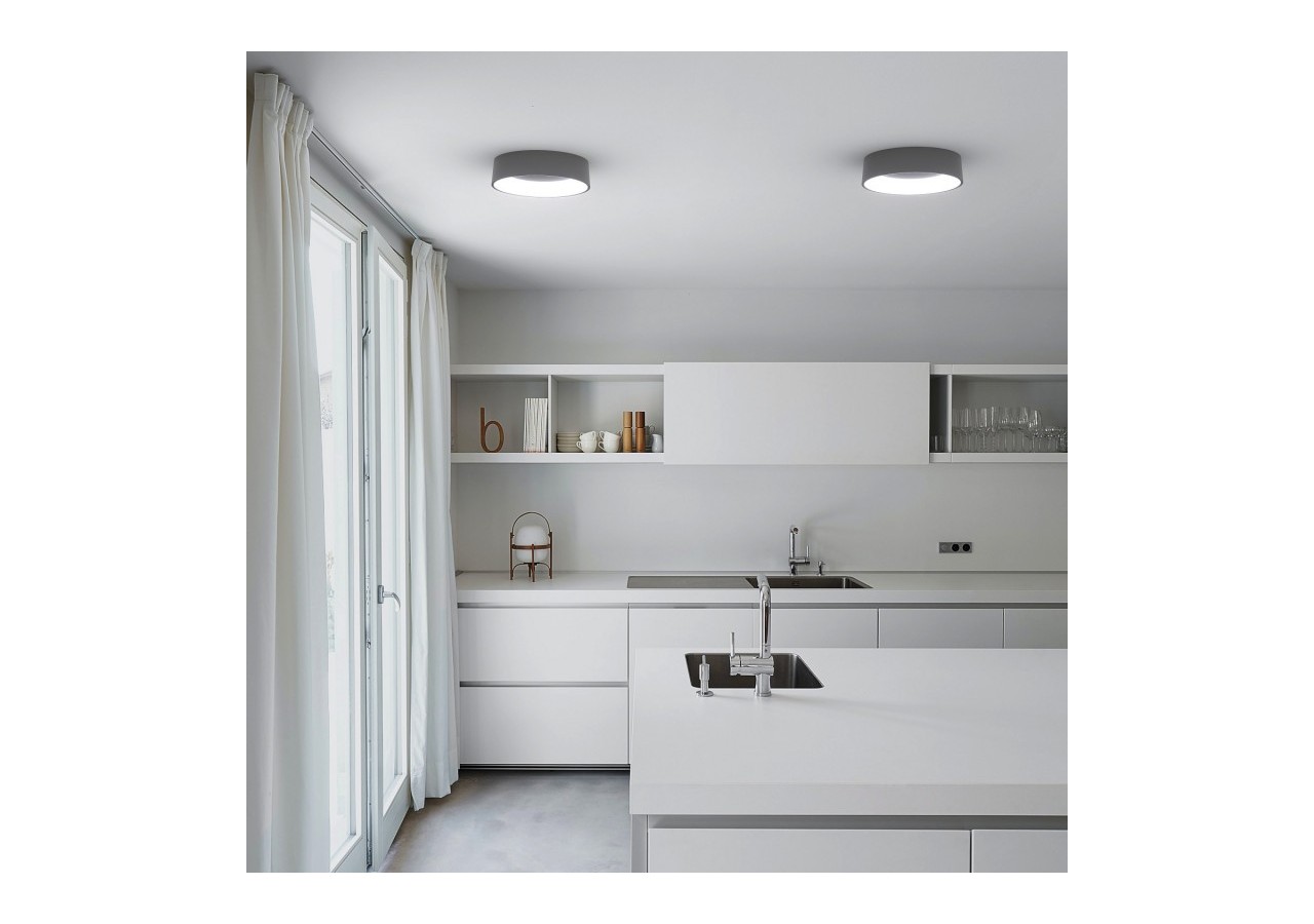 Plafonnier LED "ONCAMO 2"-CCT 3000K-4000K-27W - LN1601-GSP-CCT - Barcelona LED