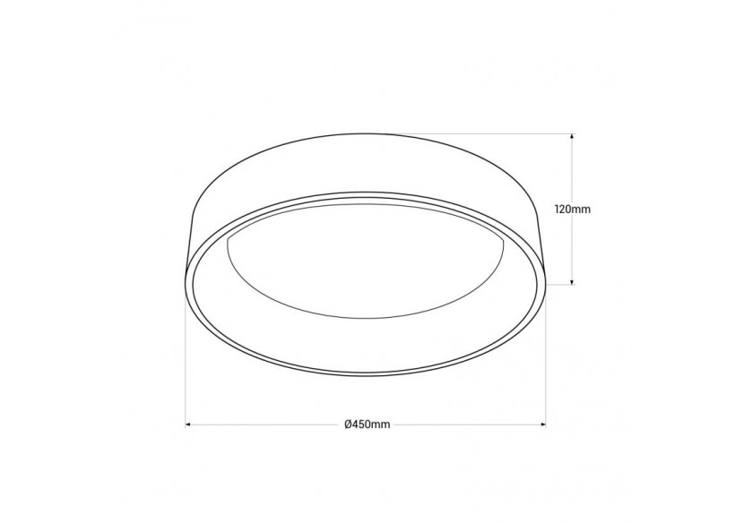 Plafonnier LED "ONCAMO 2"-CCT 3000K-4000K-27W - LN1601-GSP-CCT - Barcelona LED Plafonnier LED "ONCAMO 2"-CCT 3000K-4000K-27W - LN1601-GSP-CCT - Barcelona LED