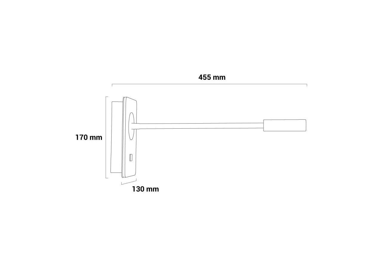 Applique liseuse flexible "LONDON"-Puce CREE-3W - LN1511-B - Barcelona LED