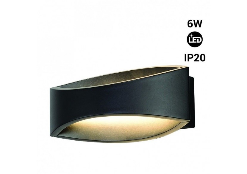 Applique LED bidirectionnelle-IP20-3000K-6W - LN1579-N - Barcelona LED