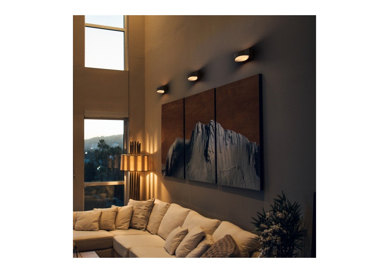 Applique LED bidirectionnelle-IP20-3000K-6W - LN1579-N - Barcelona LED