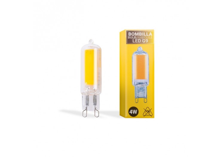 Ampoule LED G9 4W-COB-360 degrés-220-240V AC - BCOB1-G9-4W-BC - Barcelona LED
