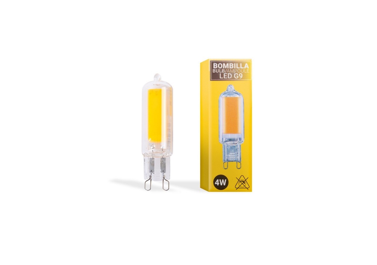 Ampoule LED G9 4W-COB-360 degrés-220-240V AC - BCOB1-G9-4W-BC - Barcelona LED
