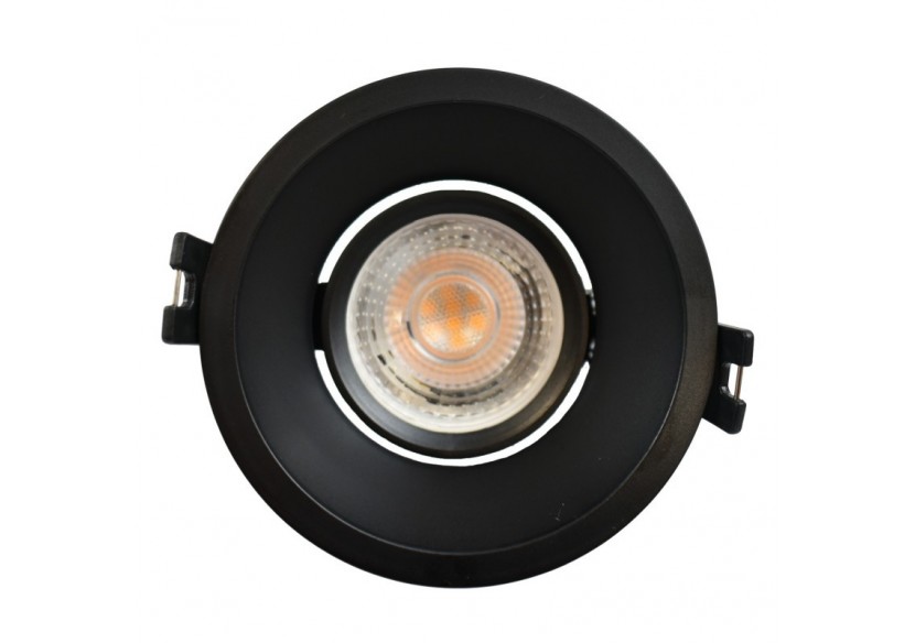 Support spot rond pour ampoule GU10 / MR16-Coupe diamètre 85 mm-Faible UGR - B994-N - Barcelona LED