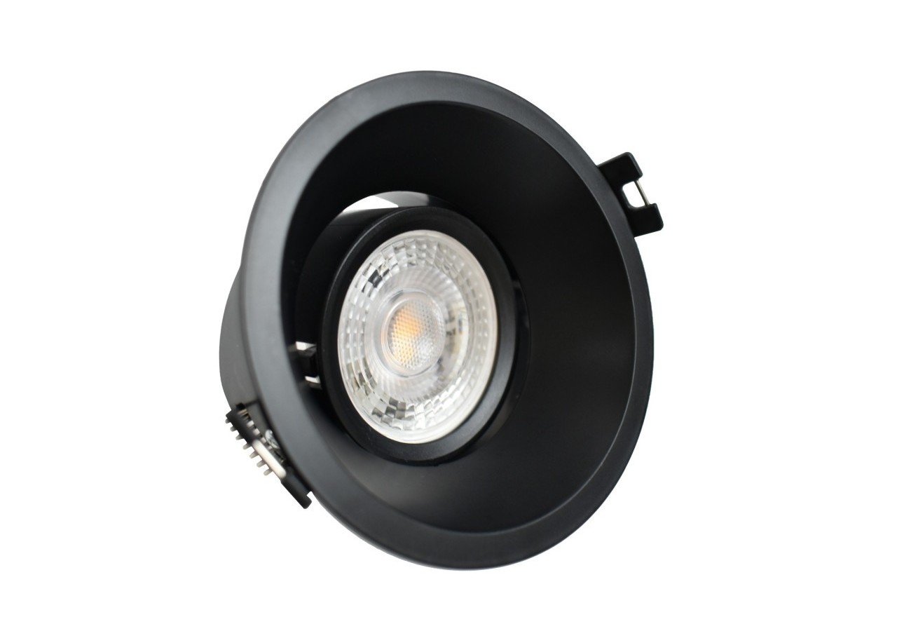 Support spot rond pour ampoule GU10 / MR16-Coupe diamètre 85 mm-Faible UGR - B994-N - Barcelona LED