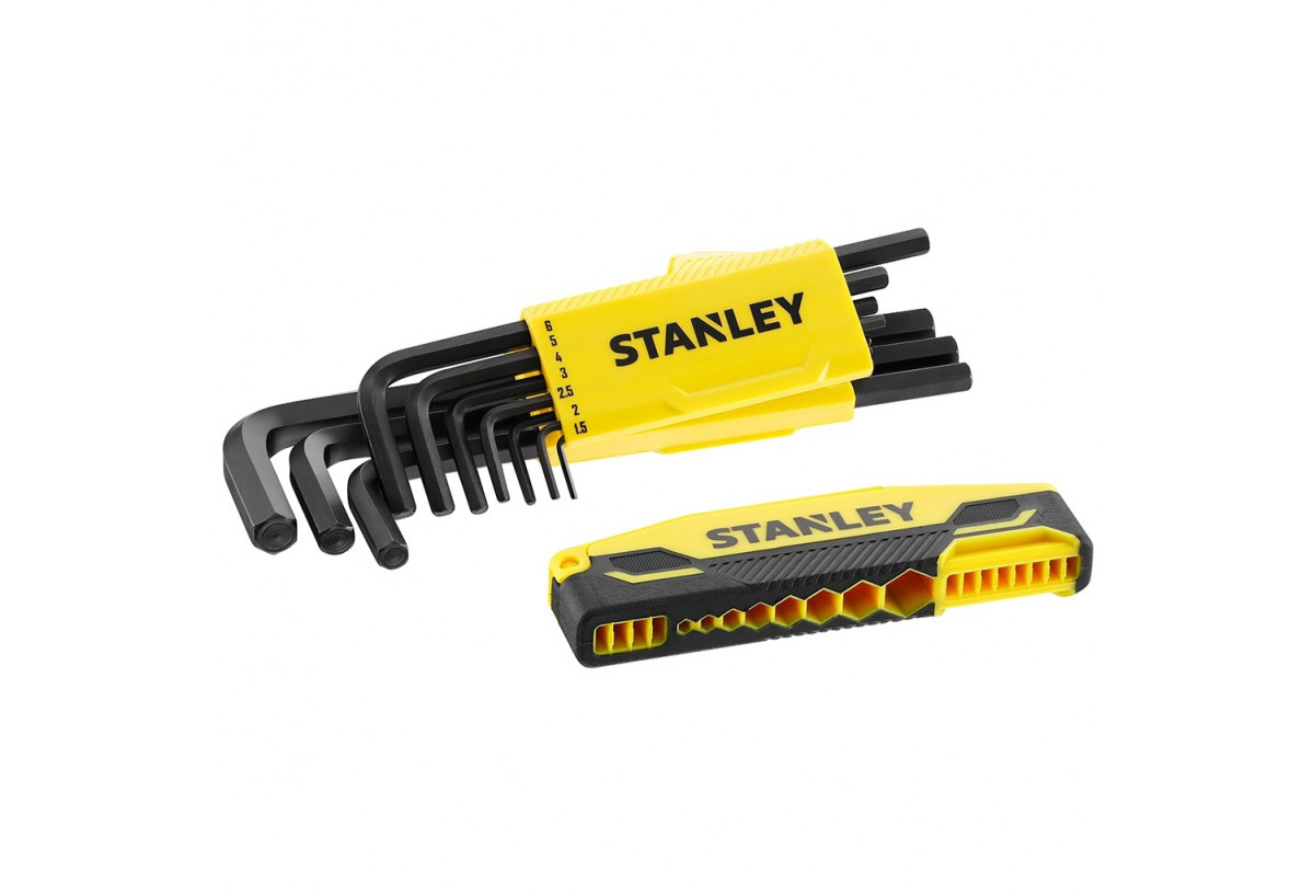 Cle Male Hex Grip - Etui De 9 Pcs - Stanley : Confort'Mat