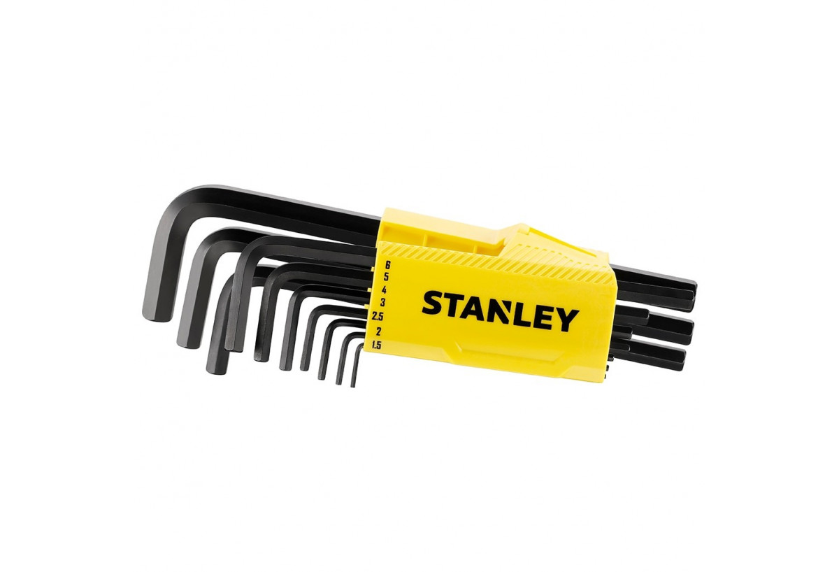 Cle Male Hex Grip - Etui De 9 Pcs - Stanley : Confort'Mat