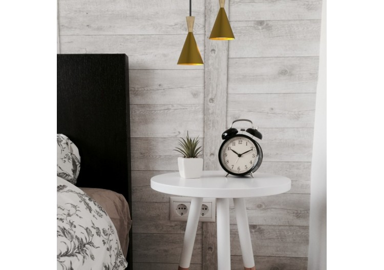 Suspension scandinave en métal et bois "Exan" - LN3012-D - Barcelona LED 2