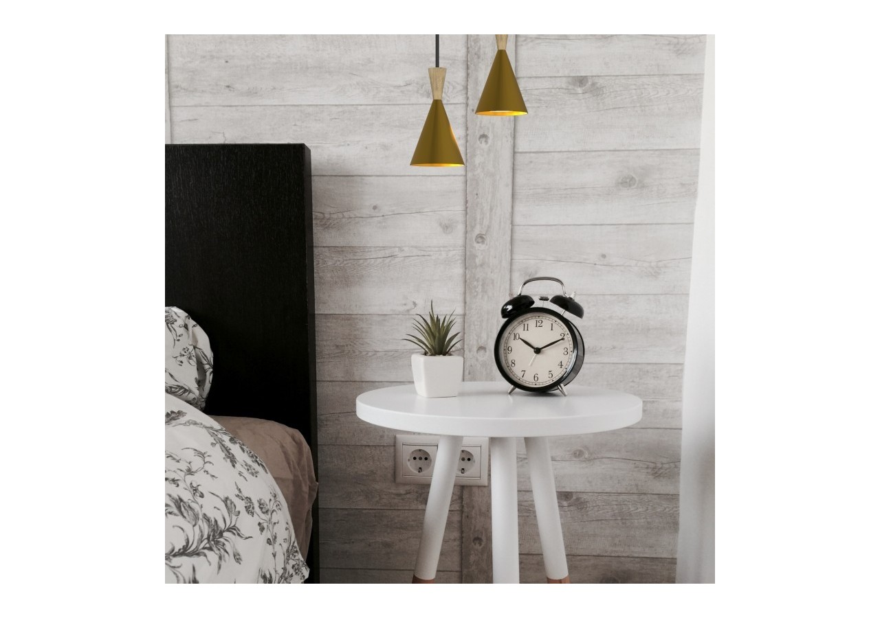 Suspension scandinave en métal et bois "Exan" - LN3012-D - Barcelona LED