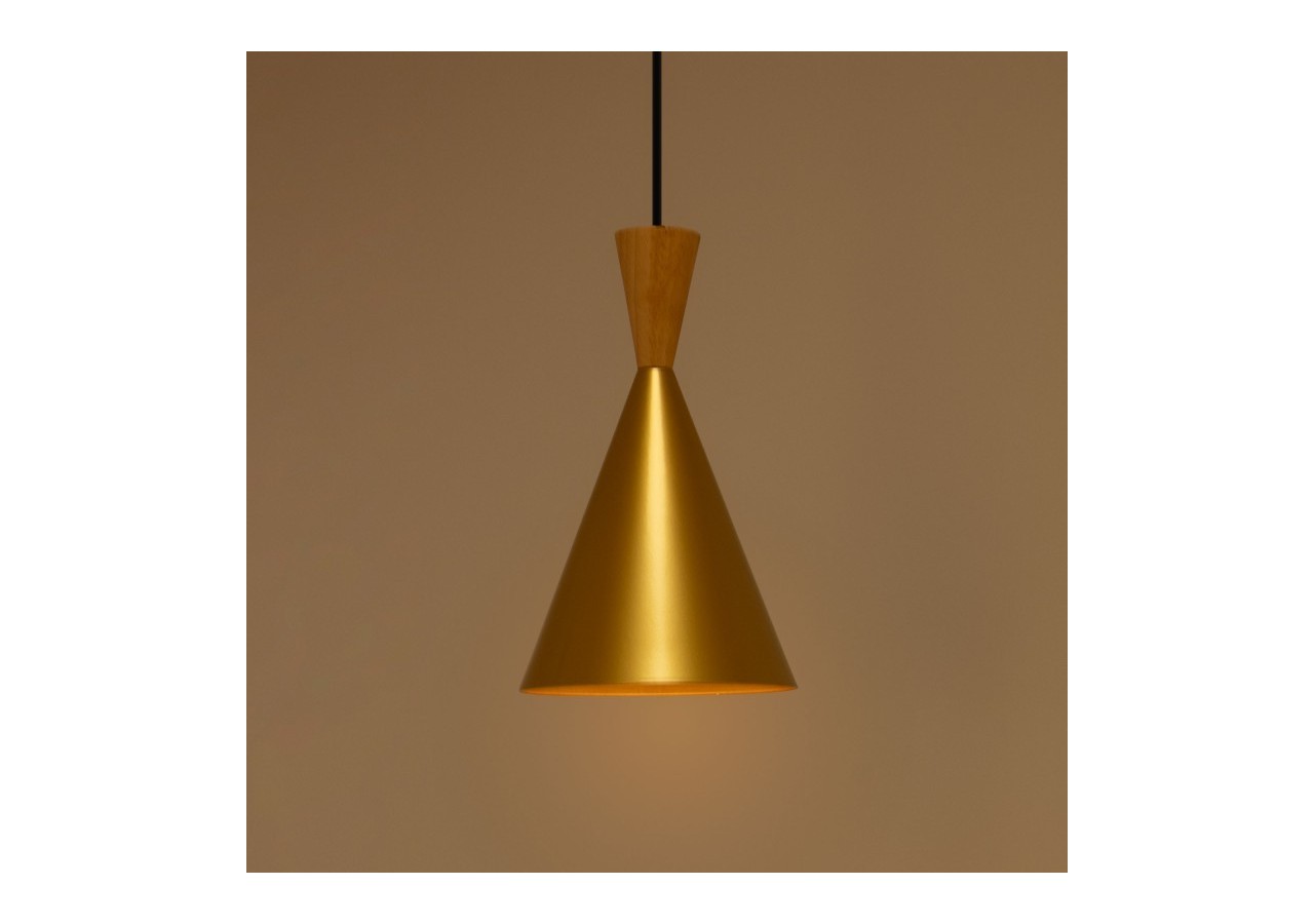 Suspension scandinave en métal et bois "Exan" - LN3012-D - Barcelona LED