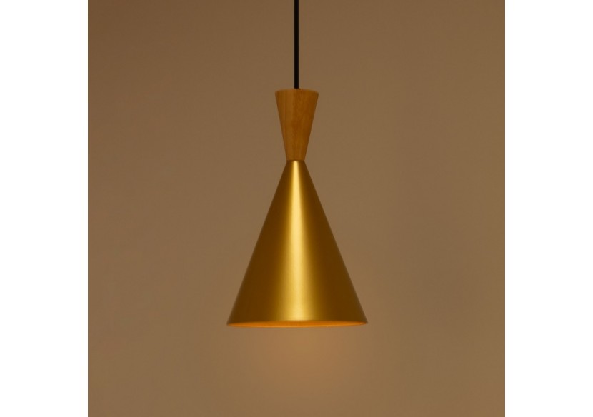 Suspension scandinave en métal et bois "Exan" - LN3012-D - Barcelona LED