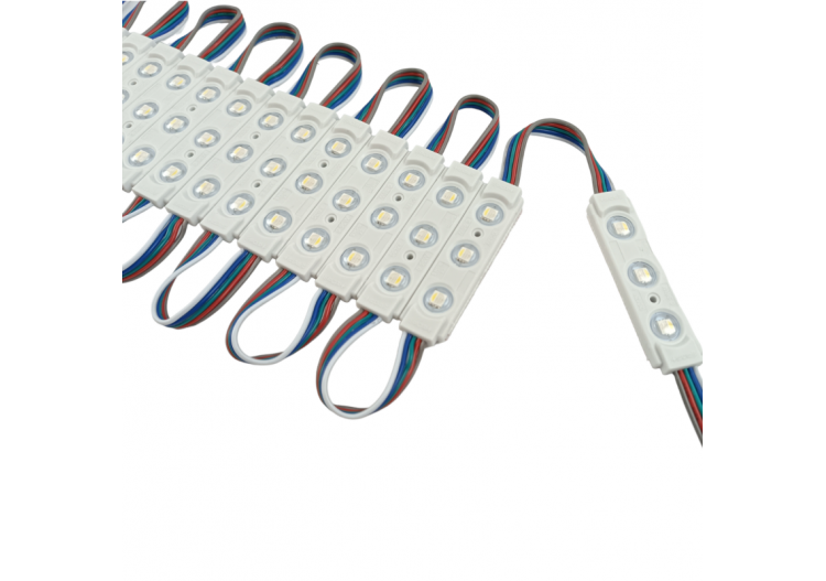 Modules LED RGBW pour enseignes lumineuses-0,96W-12V-IP65 - BM1431RGBW - Barcelona LED