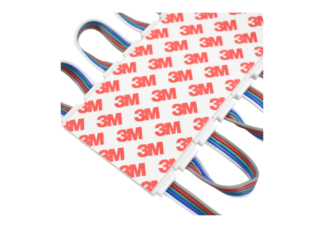 Modules LED RGBW pour enseignes lumineuses-0,96W-12V-IP65 - BM1431RGBW - Barcelona LED