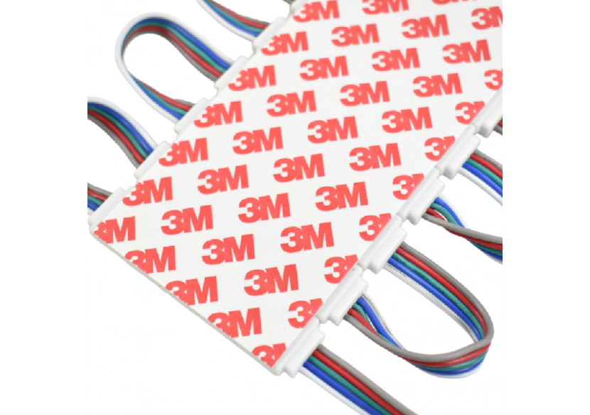 Modules LED RGBW pour enseignes lumineuses-0,96W-12V-IP65 - BM1431RGBW - Barcelona LED