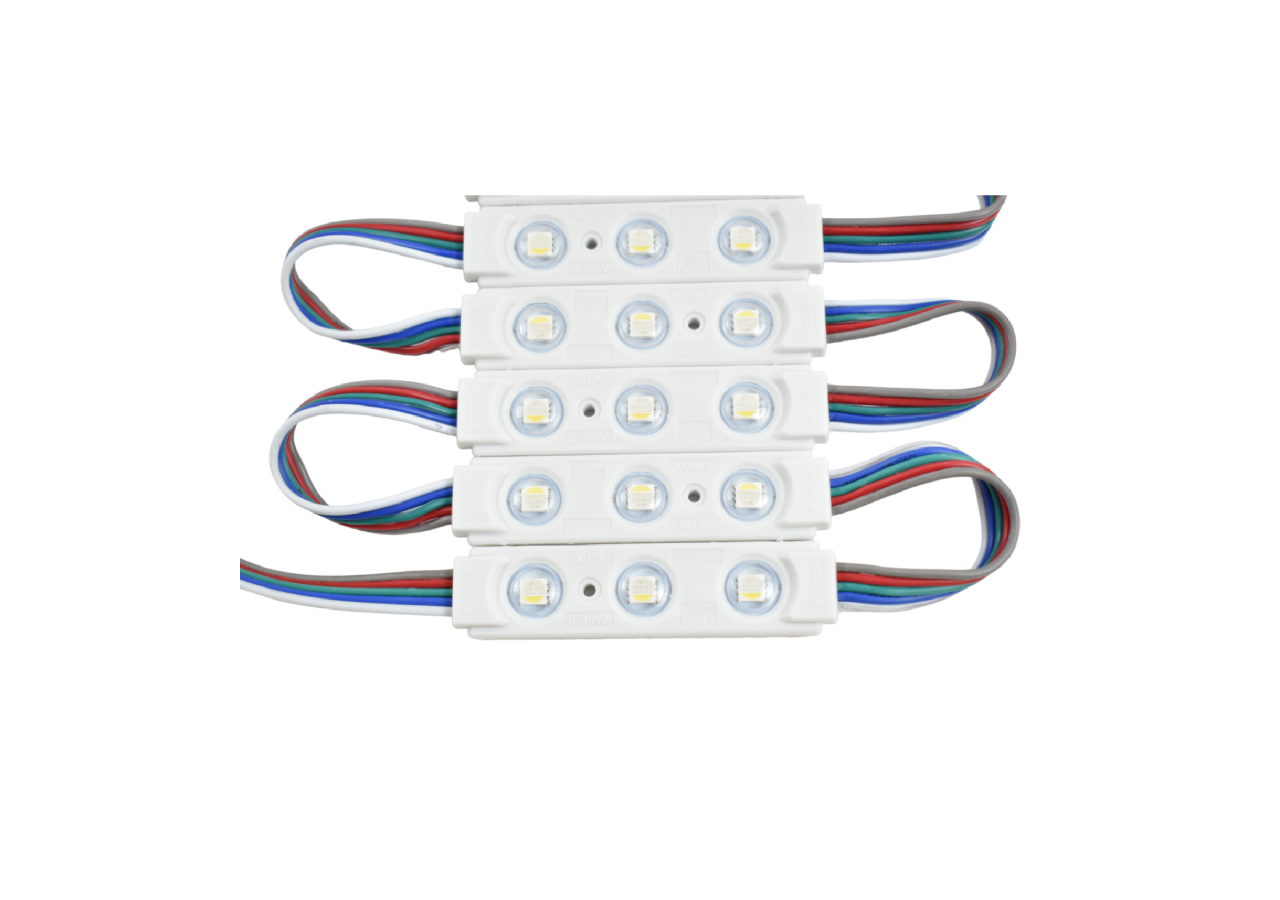 Modules LED RGBW pour enseignes lumineuses-0,96W-12V-IP65 - BM1431RGBW - Barcelona LED