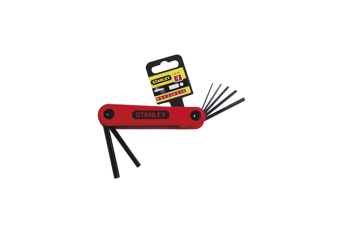 Cle Male Gamme Pro - Jeu De 7 Pcs - Stanley : Confort'Mat