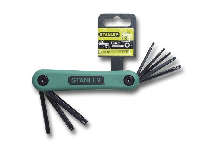 Cle Male Torx Gamme Pro - Jeu De 8 Pcs - Stanley : Confort'Mat