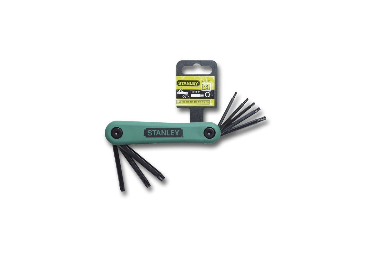 Cle Male Torx Gamme Pro - Jeu De 8 Pcs - Stanley : Confort'Mat