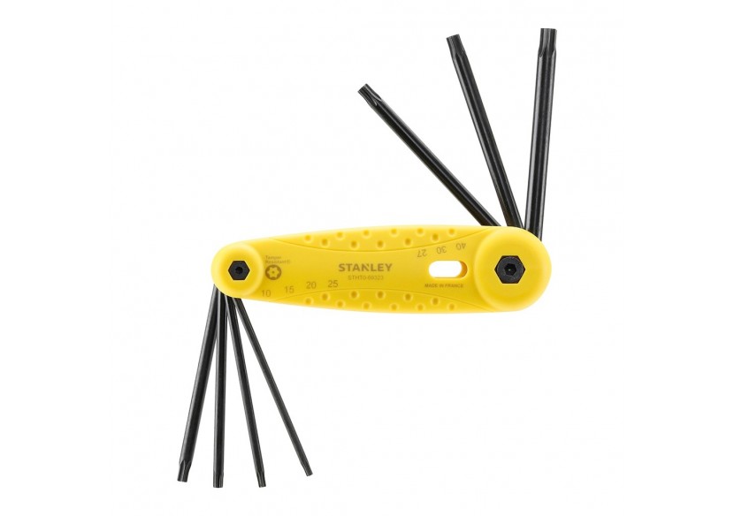 Combi 7 Cles Mâles Tamper Torx - Stanley : Confort'Mat